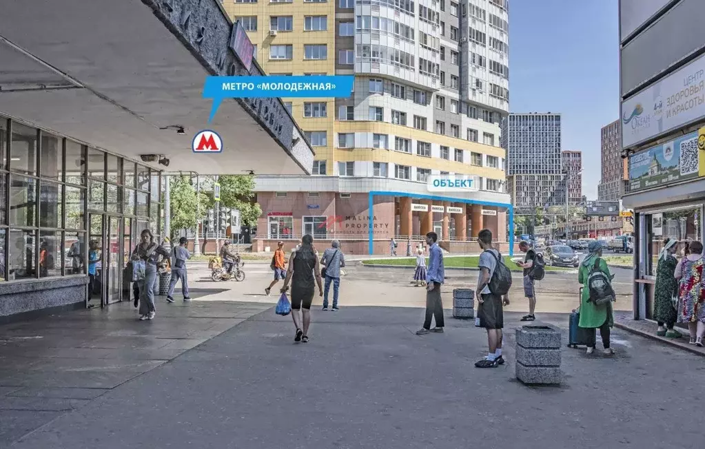 Продажа помещения с арендатором у метро Молодежная - Фото 1