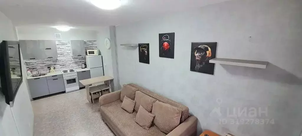 1-к кв. Красноярский край, Красноярск Лесопарковая ул., 49 (32.0 м) - Фото 0