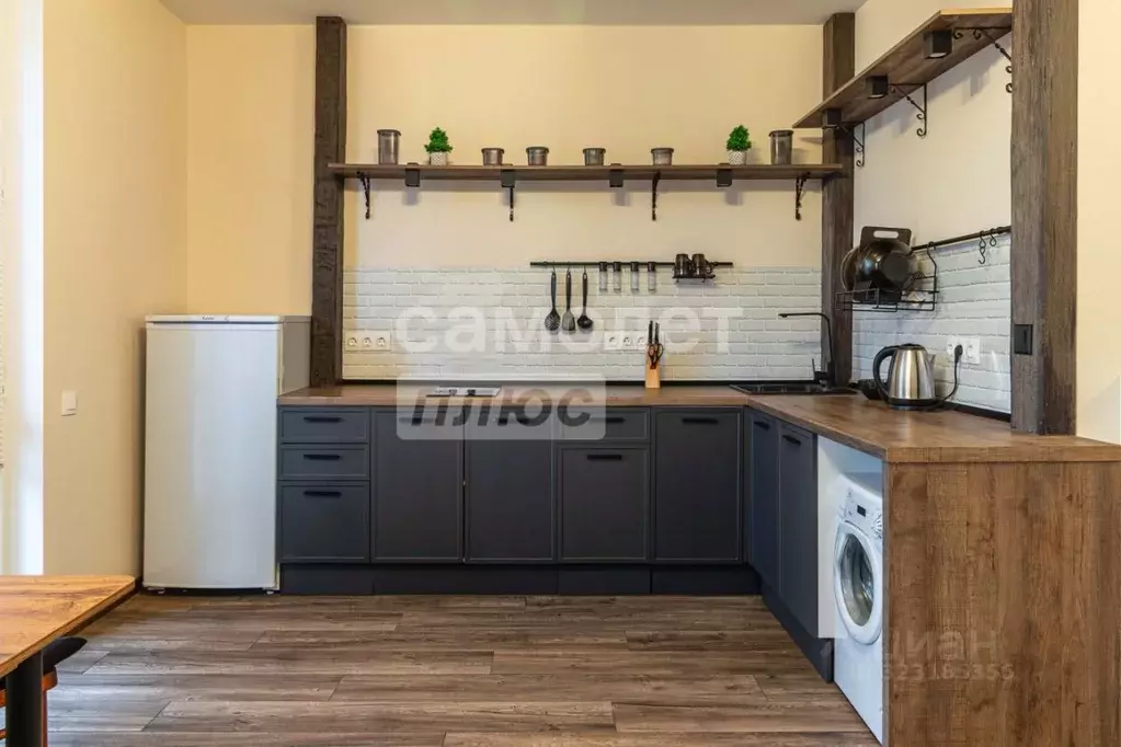 Студия Московская область, Подольск городской округ, д. Борисовка ул. ... - Фото 1