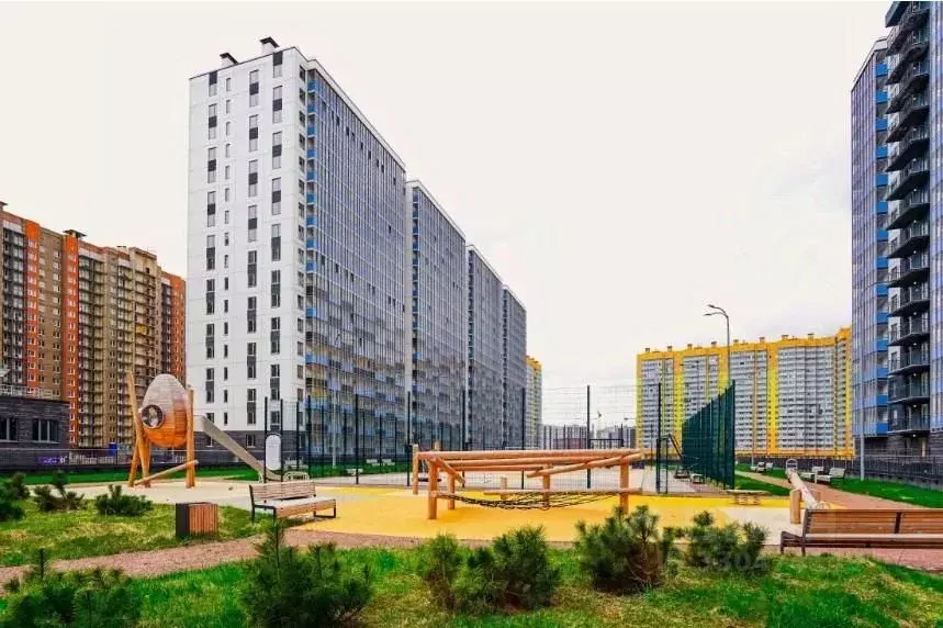 1-к кв. Ленинградская область, Мурино Всеволожский район, ул. ... - Фото 1