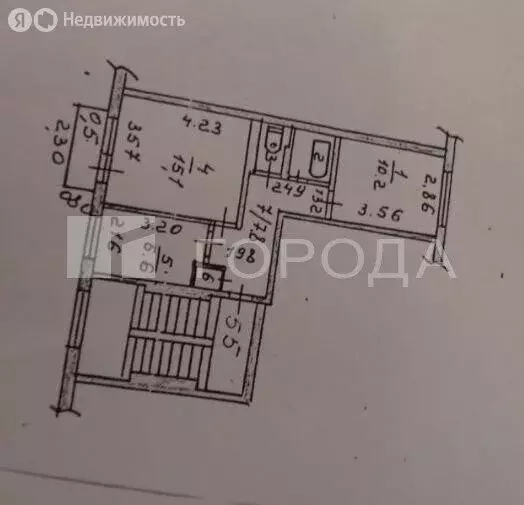 2-комнатная квартира: Линёво, рабочий поселок Линёво, бульвар ... - Фото 2