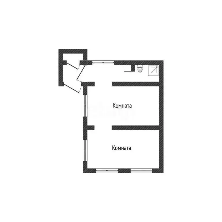 Дом в Бийск, улица Максима Горького (40.5 м) - Фото 2