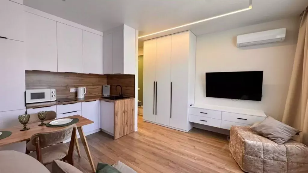 Студия Краснодарский край, Сочи Мацестинская Долина мкр, ул. ... - Фото 1