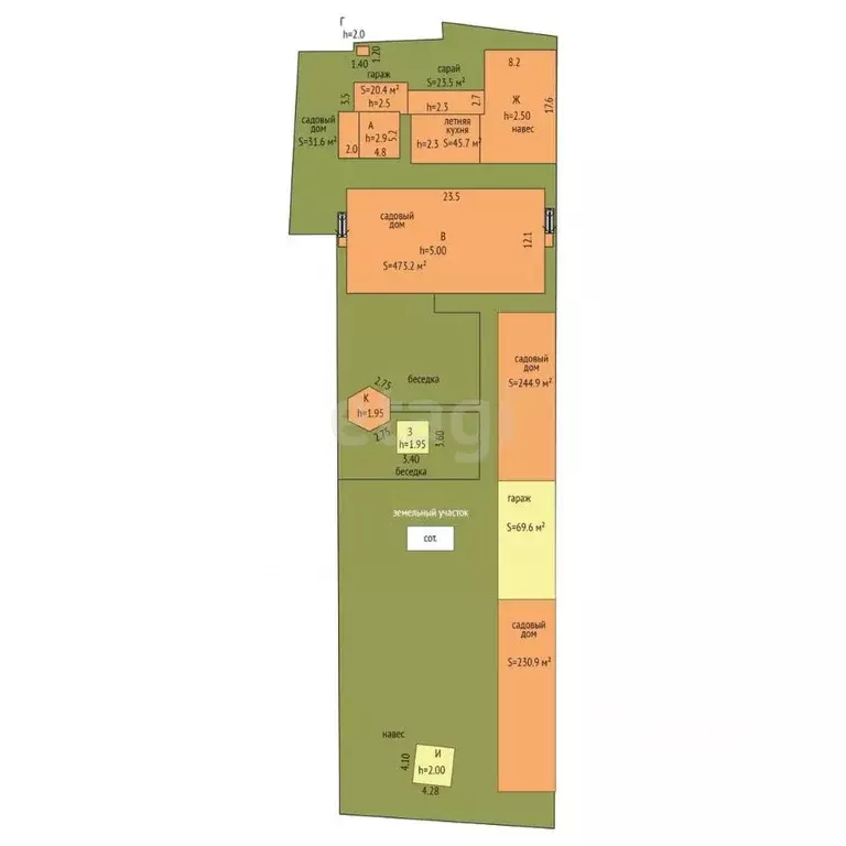 Дом в Крым, Черноморский район, с. Новосельское, Дружба СНТ 77 (583 м) - Фото 1