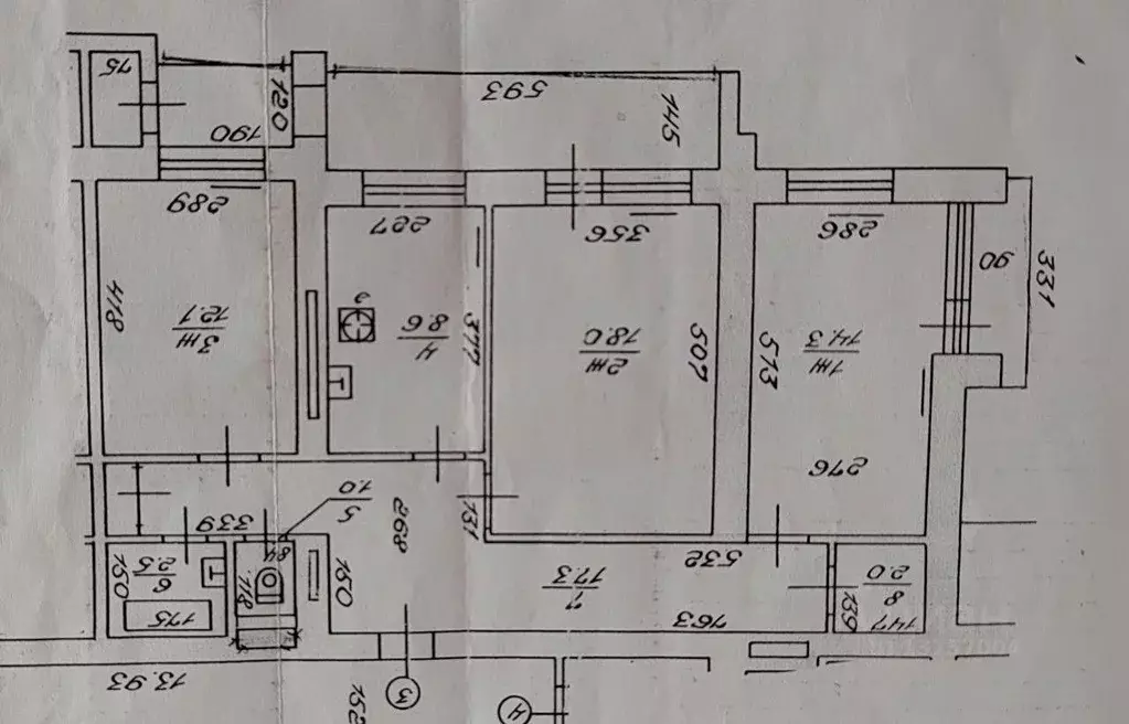 3-к кв. Калининградская область, Калининград ул. 9 Апреля (75.8 м) - Фото 2