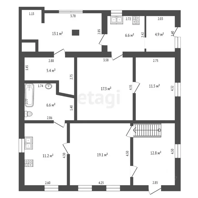 4-к кв. Крым, Симферополь ул. Полины Осипенко (98.0 м) - Фото 0