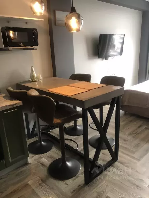 Студия Краснодарский край, Сочи Вишневая ул., 5А (30.4 м) - Фото 1