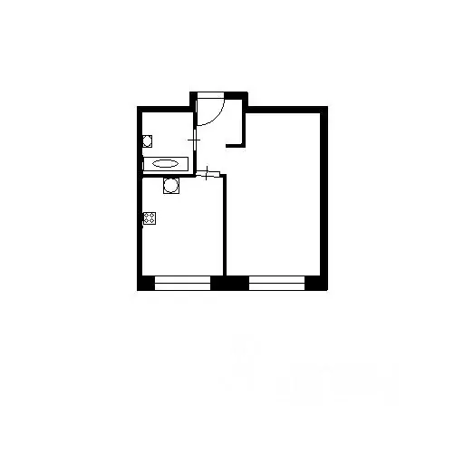 1-к кв. Москва Березовая аллея, 17к1 (40.0 м) - Фото 2