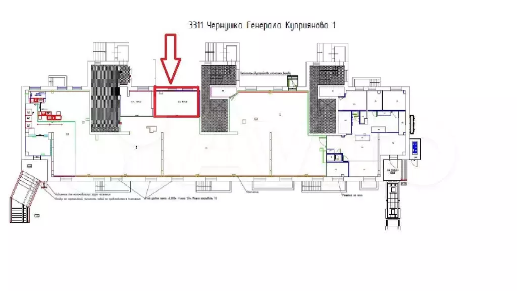 Чернушка, бульвар Генерала Куприянова, 1, 28 м - Фото 0