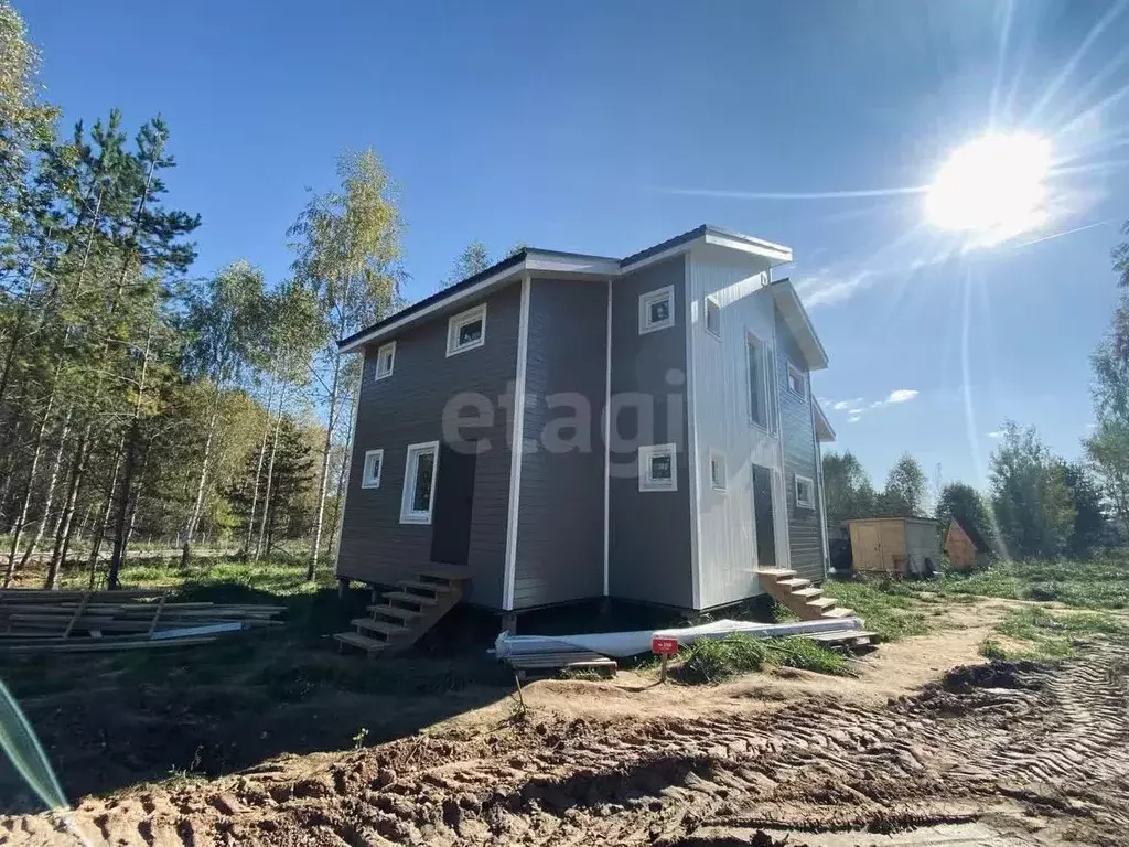 Дом в Владимирская область, Ковровский район, Доброград муниципальное ... - Фото 1