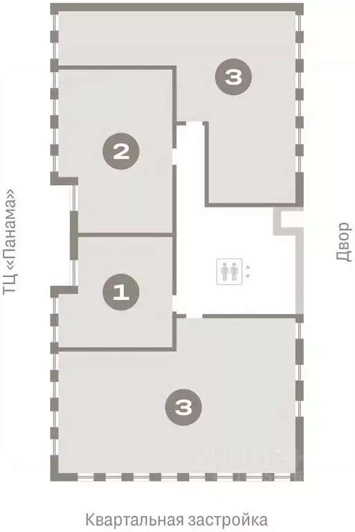 3-к кв. Тюменская область, Тюмень Мысовская ул., 26к1 (110.82 м) - Фото 1