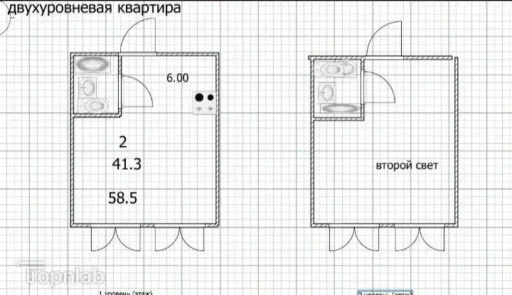 2-к кв. Башкортостан, Уфа Революционная ул., 98/2 (59.0 м) - Фото 2