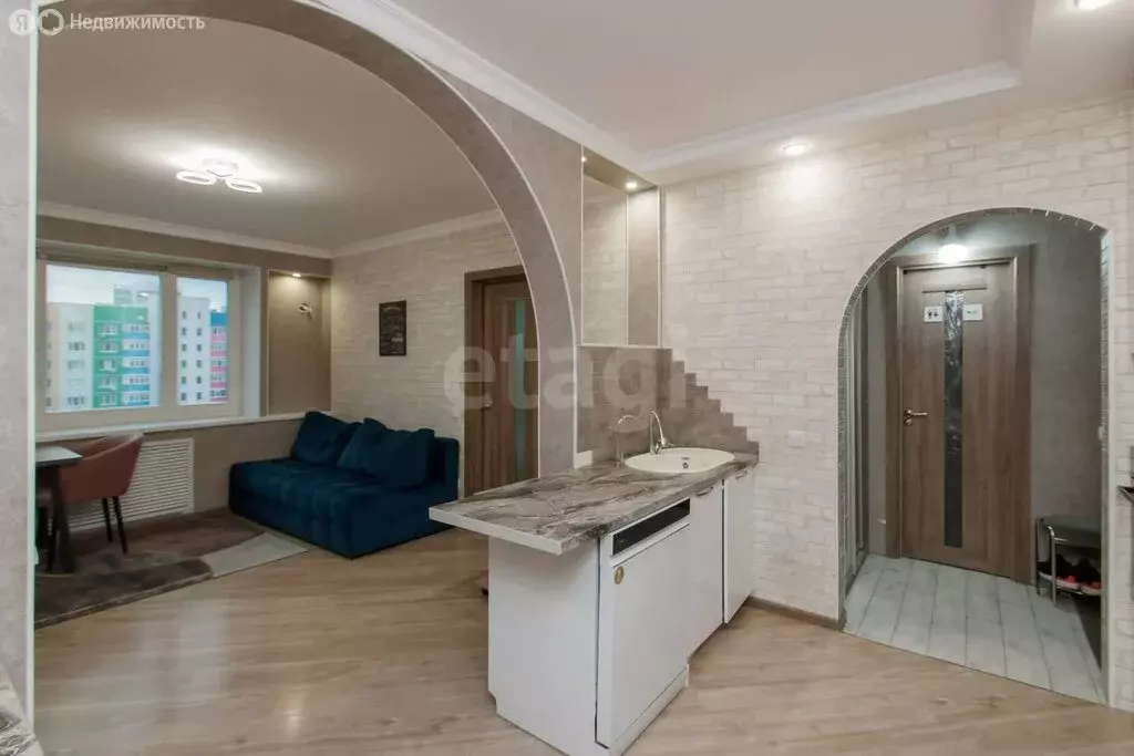 2-комнатная квартира: Тюмень, улица Федюнинского, 58к1 (58.8 м) - Фото 2