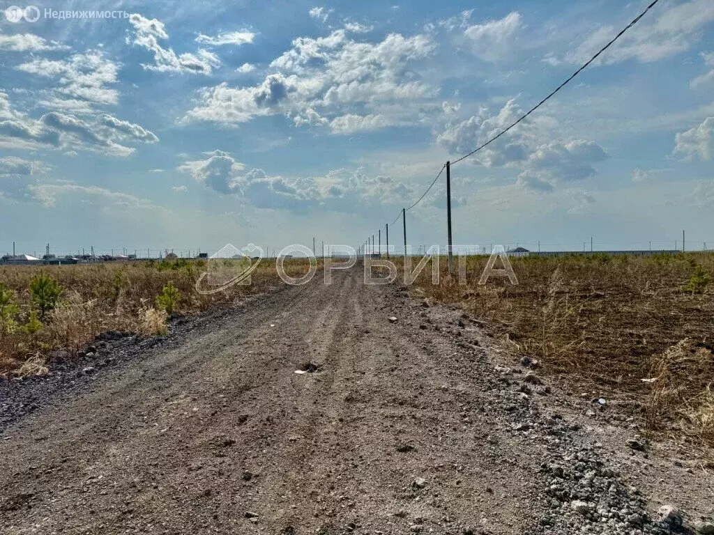 Участок в Тюменский район, деревня Малиновка (12 м) - Фото 0