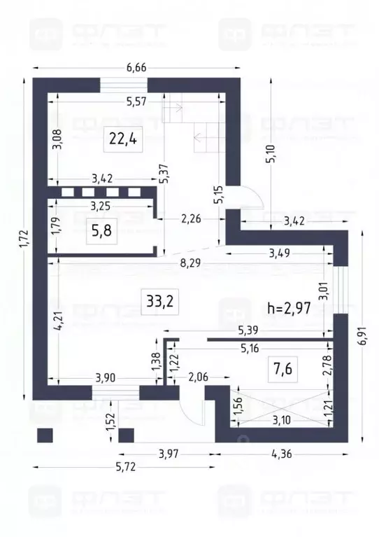 Дом в Татарстан, Казань пер. Конструкторский (130 м) - Фото 2