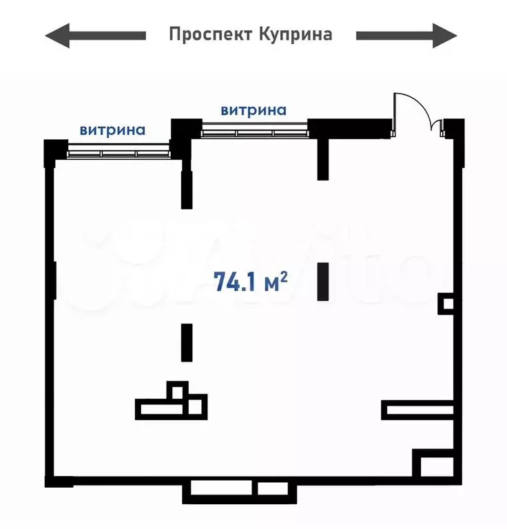 Свободного назначения, 74.1 м - Фото 0