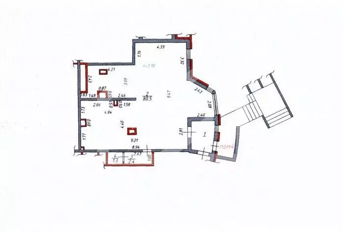 Помещение свободного назначения в Московская область, Химки ул. ... - Фото 2
