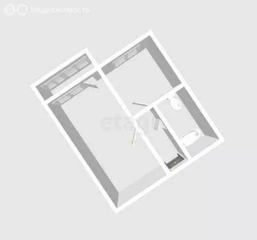 1-комнатная квартира: Анапа, Супсехское шоссе, 26 (36 м) - Фото 2