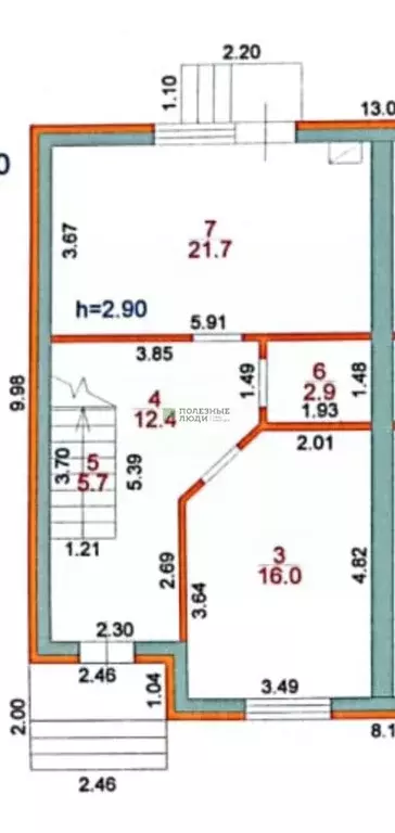 Коттедж в Краснодарский край, Краснодар Отделение № 1 ОПХ Колос мкр, ... - Фото 2