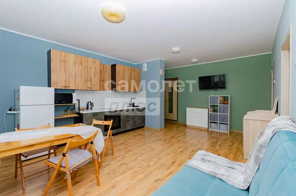 1-к кв. Челябинская область, Челябинск ул. Габдуллы Тукая, 21 (40.3 м) - Фото 1