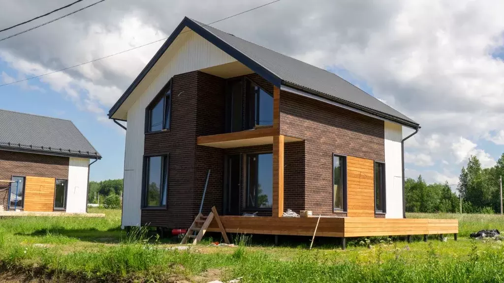 Коттедж в Ленинградская область, Ломоносовский район, Пениковское ... - Фото 1