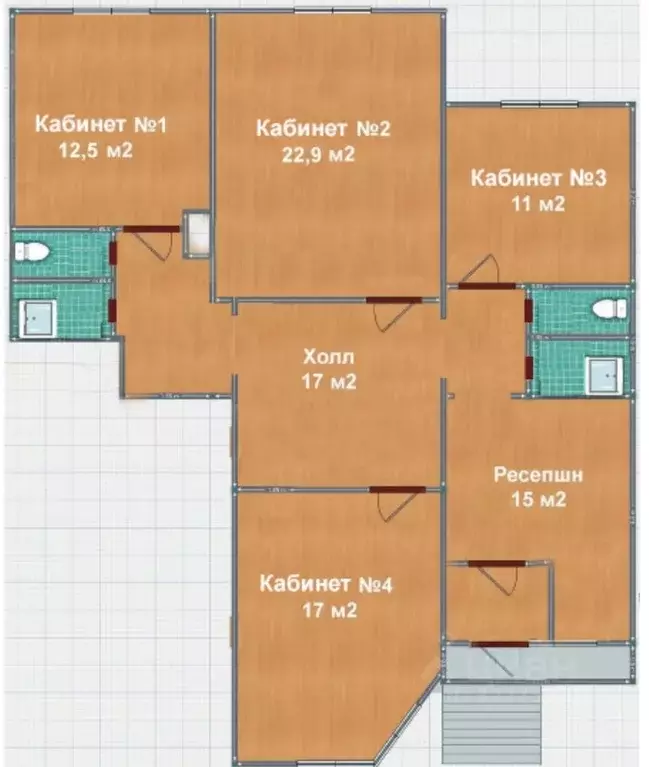 Офис в Москва ул. Верхние Поля, 10 (110 м) - Фото 1