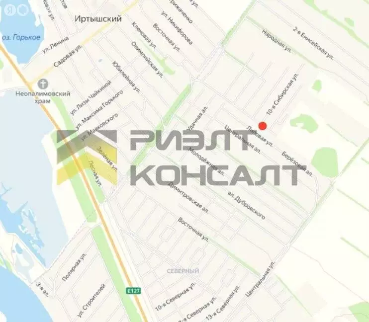 Участок в село Усть-Заостровка, 10-я Сибирская улица (10 м) - Фото 1