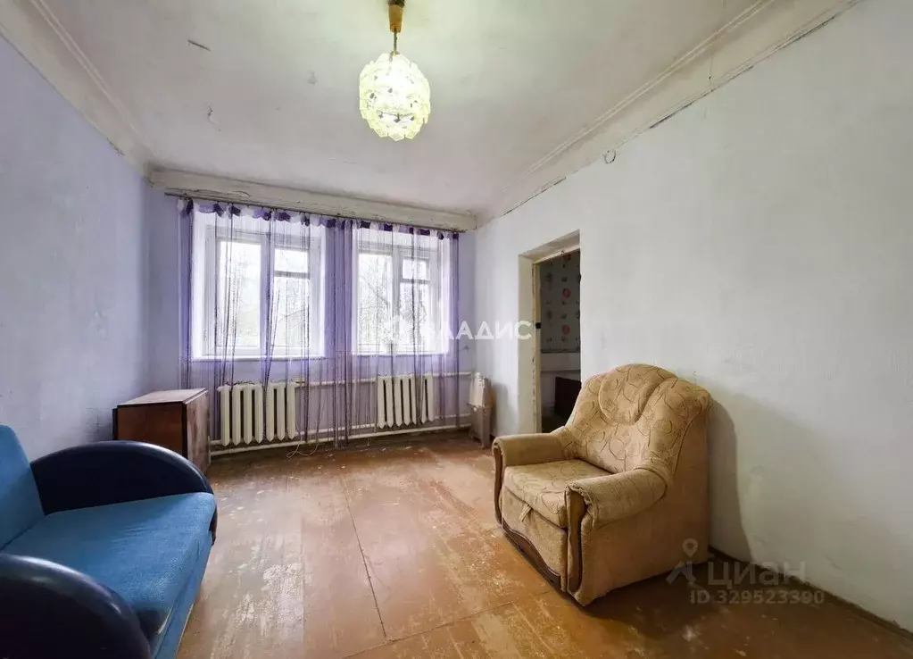 2-к кв. Ивановская область, Приволжск Кооперативный пер., 11 (45.0 м) - Фото 2
