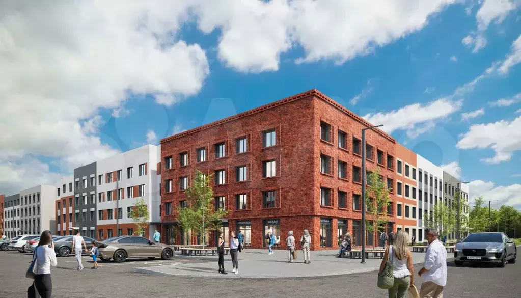 2-к. квартира, 58,5 м, 4/4 эт. - Фото 1