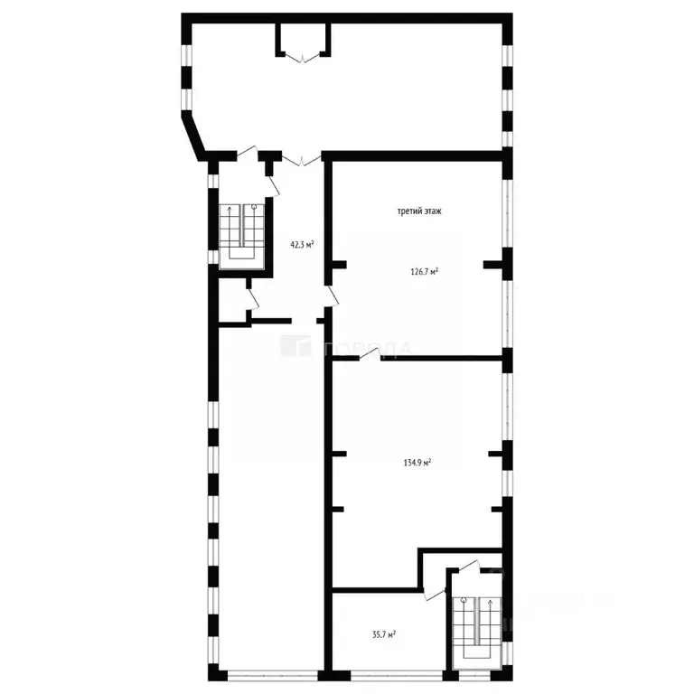 Склад в Новосибирская область, Новосибирск ул. Декабристов, 253 (300 ... - Фото 2