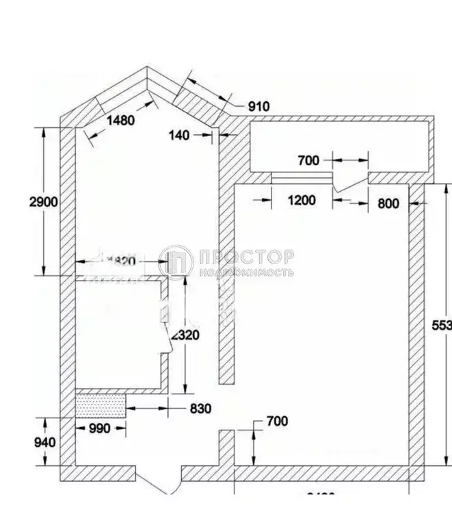 1-к кв. Москва Дмитровское ш., 96К1 (37.3 м) - Фото 2