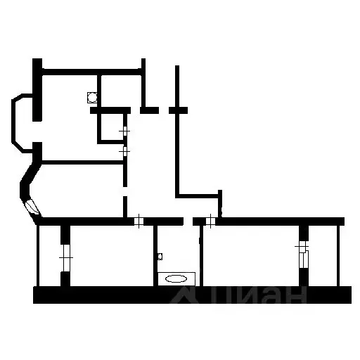 3-к кв. Новосибирская область, Новосибирск ул. Кирова, 27с2 (124.5 м) - Фото 1
