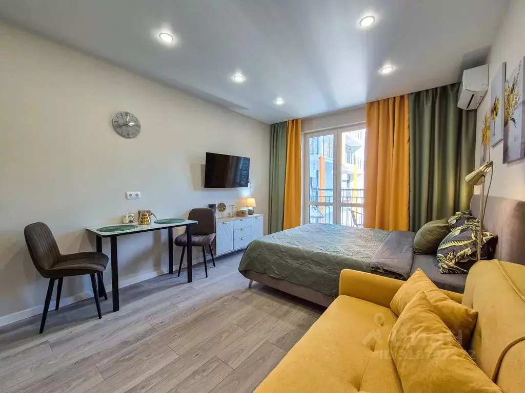 Студия Краснодарский край, Сочи ул. Искры, 88к8 (27.0 м) - Фото 1