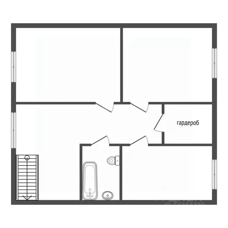 Дом в Свердловская область, Заречный ул. 50 лет ВЛКСМ, 20Б (180 м) - Фото 2