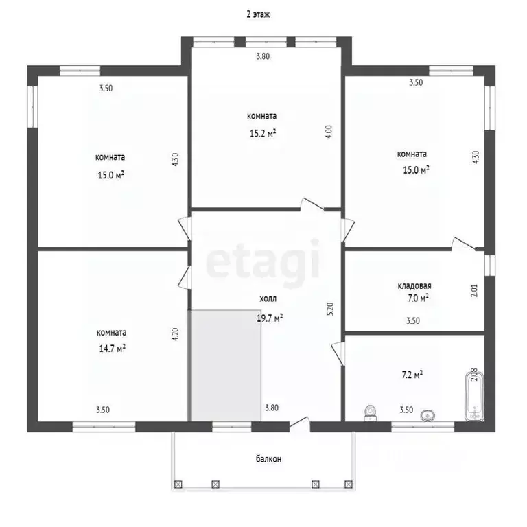 Дом в Московская область, Истра муниципальный округ, д. Борзые ул. ... - Фото 2