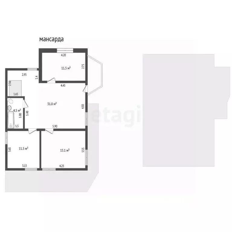 Дом в Крым, Ялта муниципальный округ, Ливадия пгт пер. ... - Фото 2