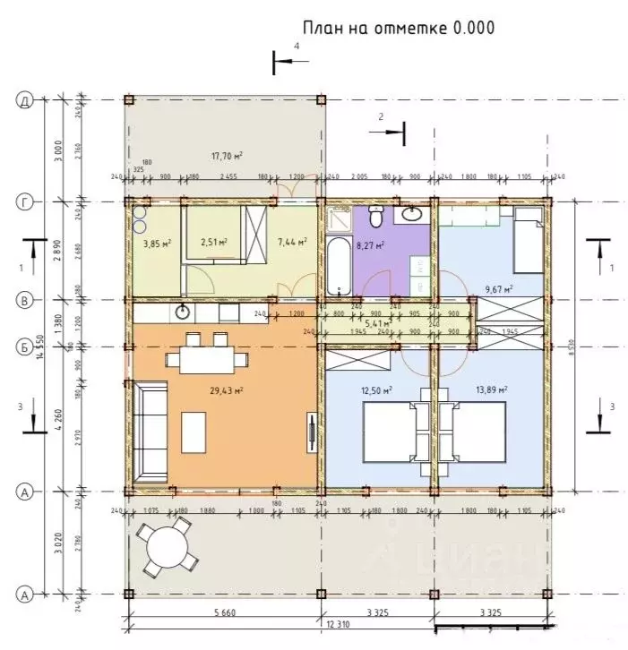 Дом в Иркутская область, Иркутский муниципальный округ, Садко ДПК ... - Фото 2
