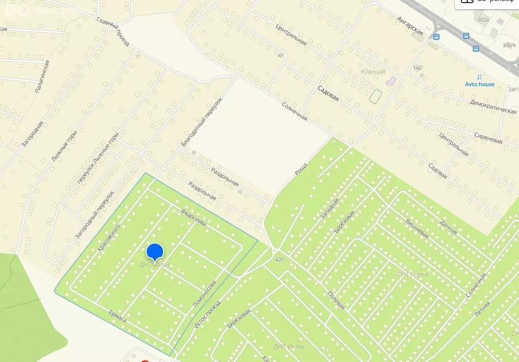 Участок в Иркутский муниципальный округ, ДНТ Атлас, переулок ... - Фото 2