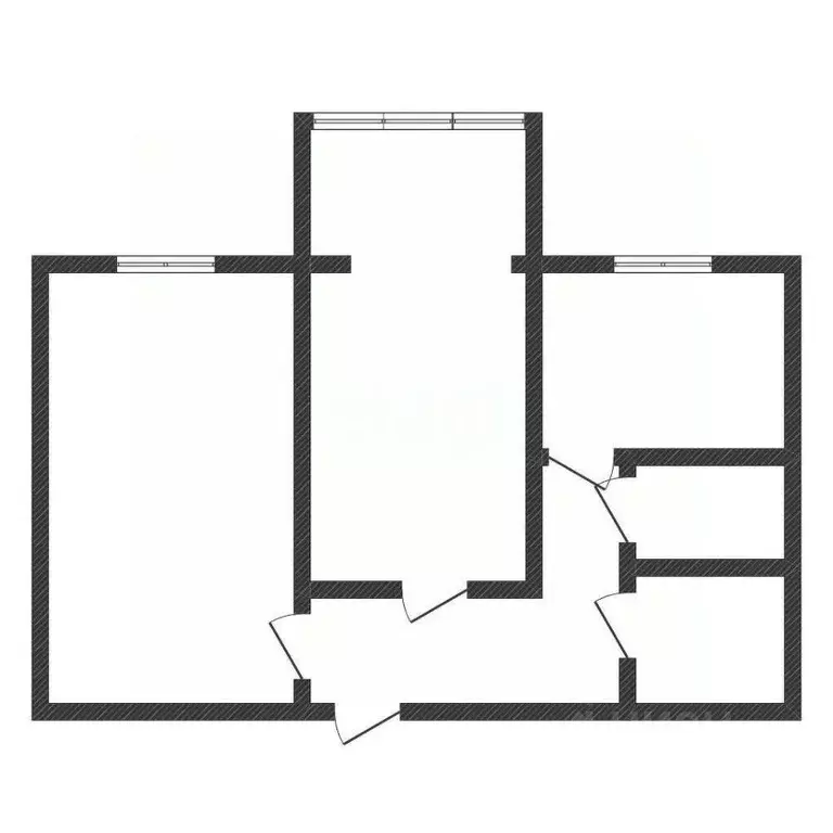 2-к кв. Краснодарский край, Краснодар пос. Плодородный, 12 (45.7 м) - Фото 2