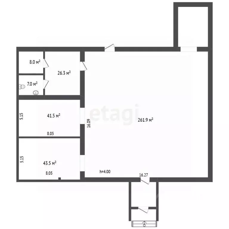 Помещение свободного назначения в Ямало-Ненецкий АО, Ноябрьск ул. 60 ... - Фото 1