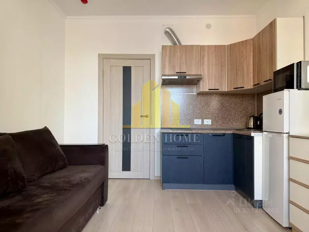 Студия Санкт-Петербург аллея Арцеуловская, 9 (19.3 м) - Фото 2