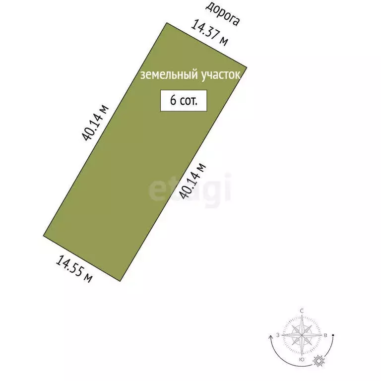 Участок в Мысовское сельское поселение, садоводческо-виноградарское ... - Фото 1