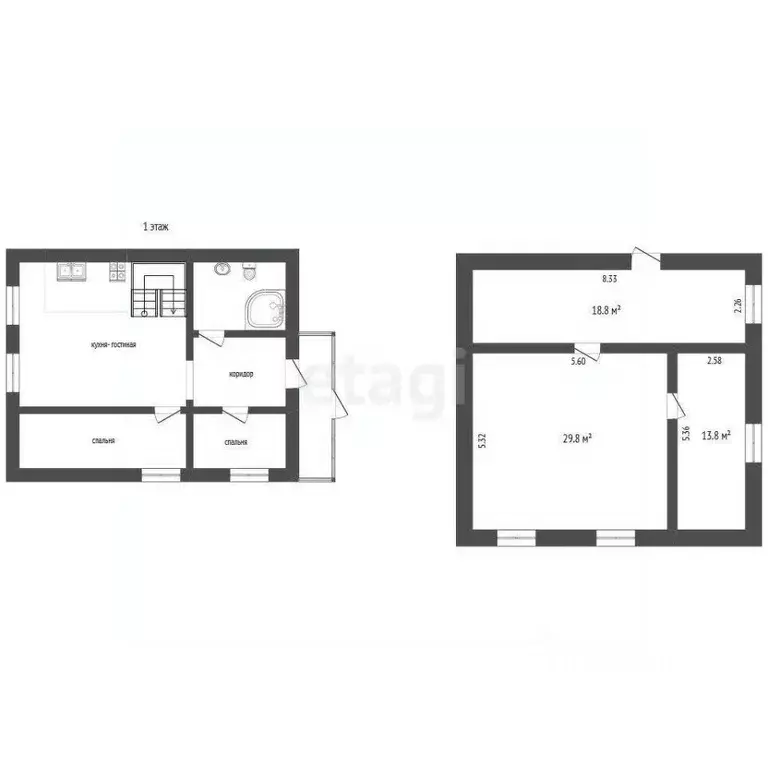 Дом в Калужская область, Износковский муниципальный округ, Михали ... - Фото 2