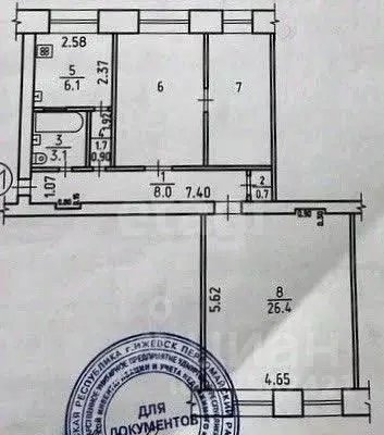 3-к кв. Удмуртия, Ижевск 8-й Подлесный проезд, 8 (69.8 м) - Фото 2