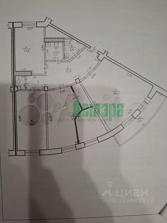 4-к кв. Забайкальский край, Чита ул. Шилова, 8А (116.0 м) - Фото 0