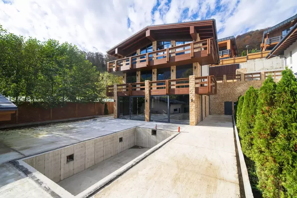 Дом в Краснодарский край, Сочи Красная Поляна пгт, ул. ... - Фото 2