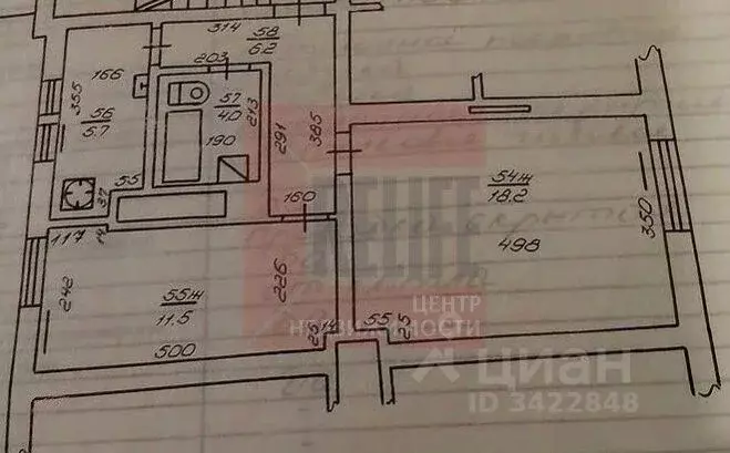 2-к кв. Калининградская область, Калининград Мебельная ул., 10 (45.6 ... - Фото 2