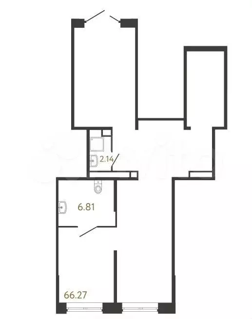 Продажа помещения свободного назначения 75 м2 - Фото 0
