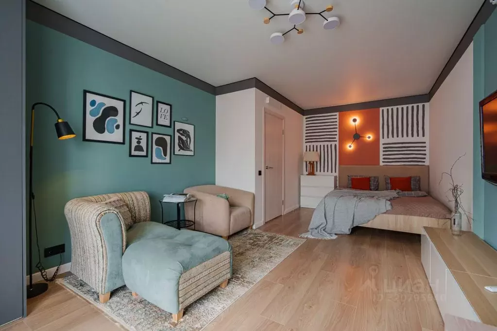 1-к кв. Свердловская область, Екатеринбург пер. Полимерный, 9 (42.0 м) - Фото 2