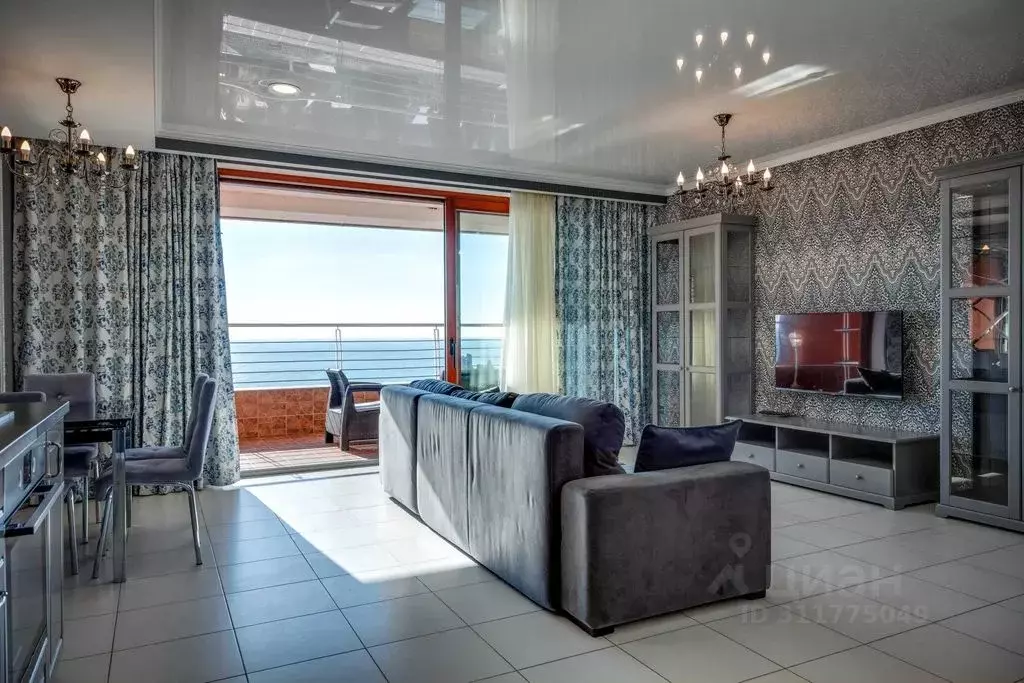 2-к кв. Крым, Ялта муниципальный округ, Гурзуф пгт ул. Строителей, 3 ... - Фото 1